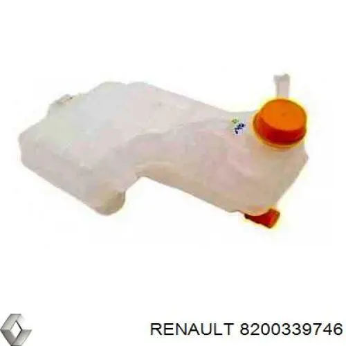 Бачок системы охлаждения расширительный Renault (RVI) 8200339746