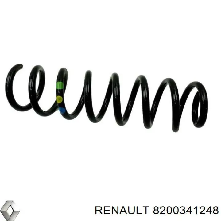 Купить 8200341248 Renault (RVI) Пружина подвески