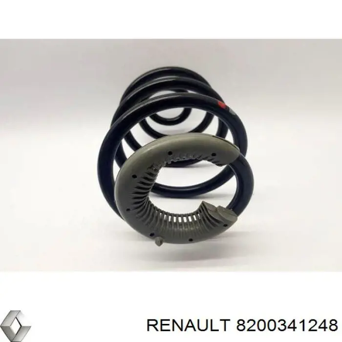 Muelle de suspensión eje trasero 8200341248 Renault (RVI)