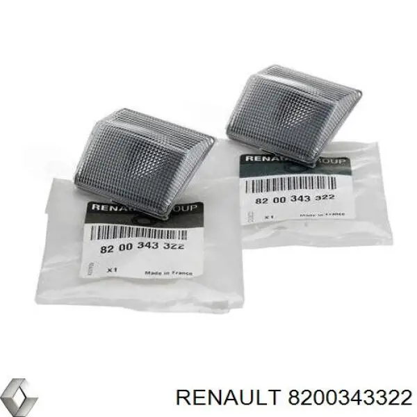 Luz intermitente no pára-lama para Renault Clio (BR01, CR01)