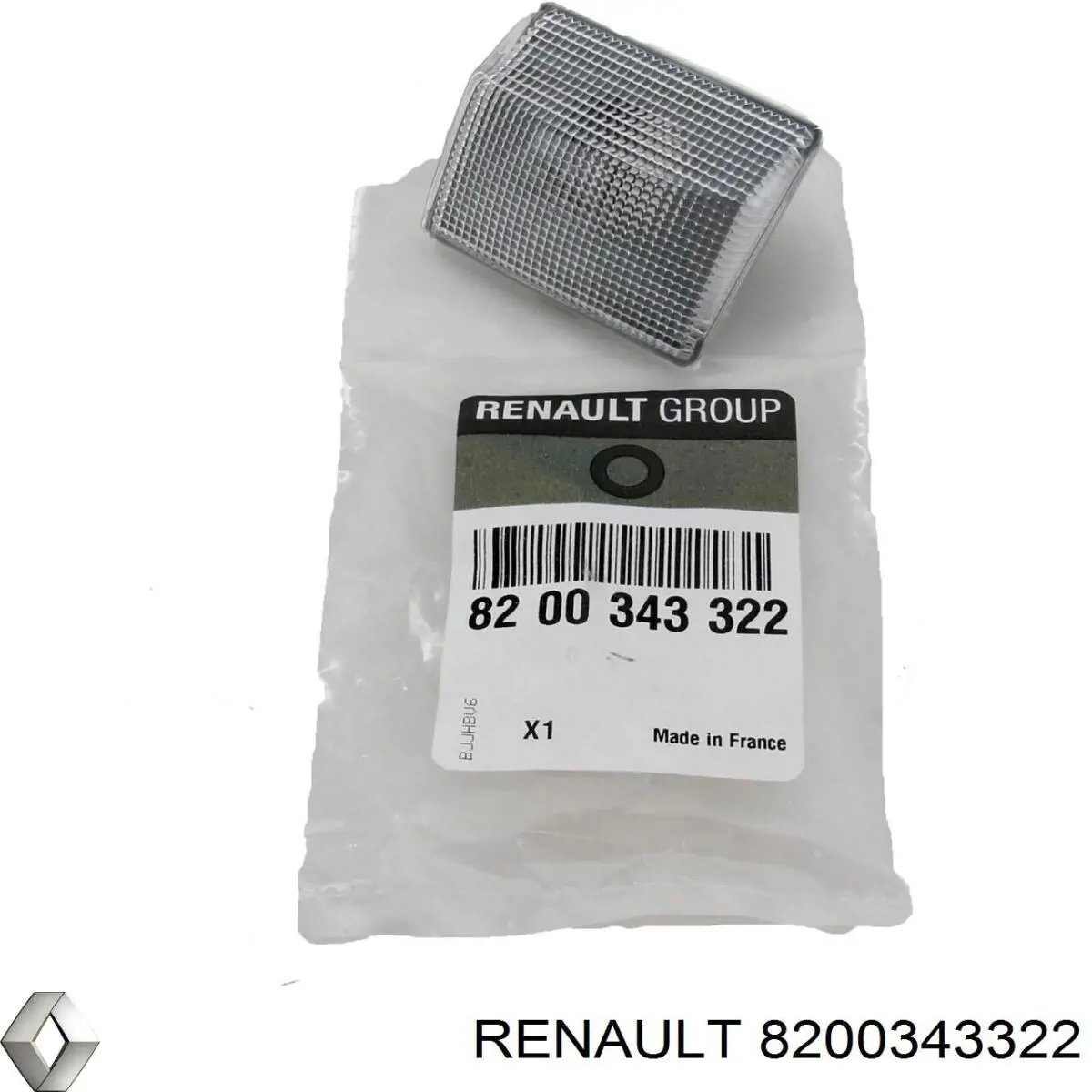 Повторитель поворота на крыле Renault (RVI) 8200343322