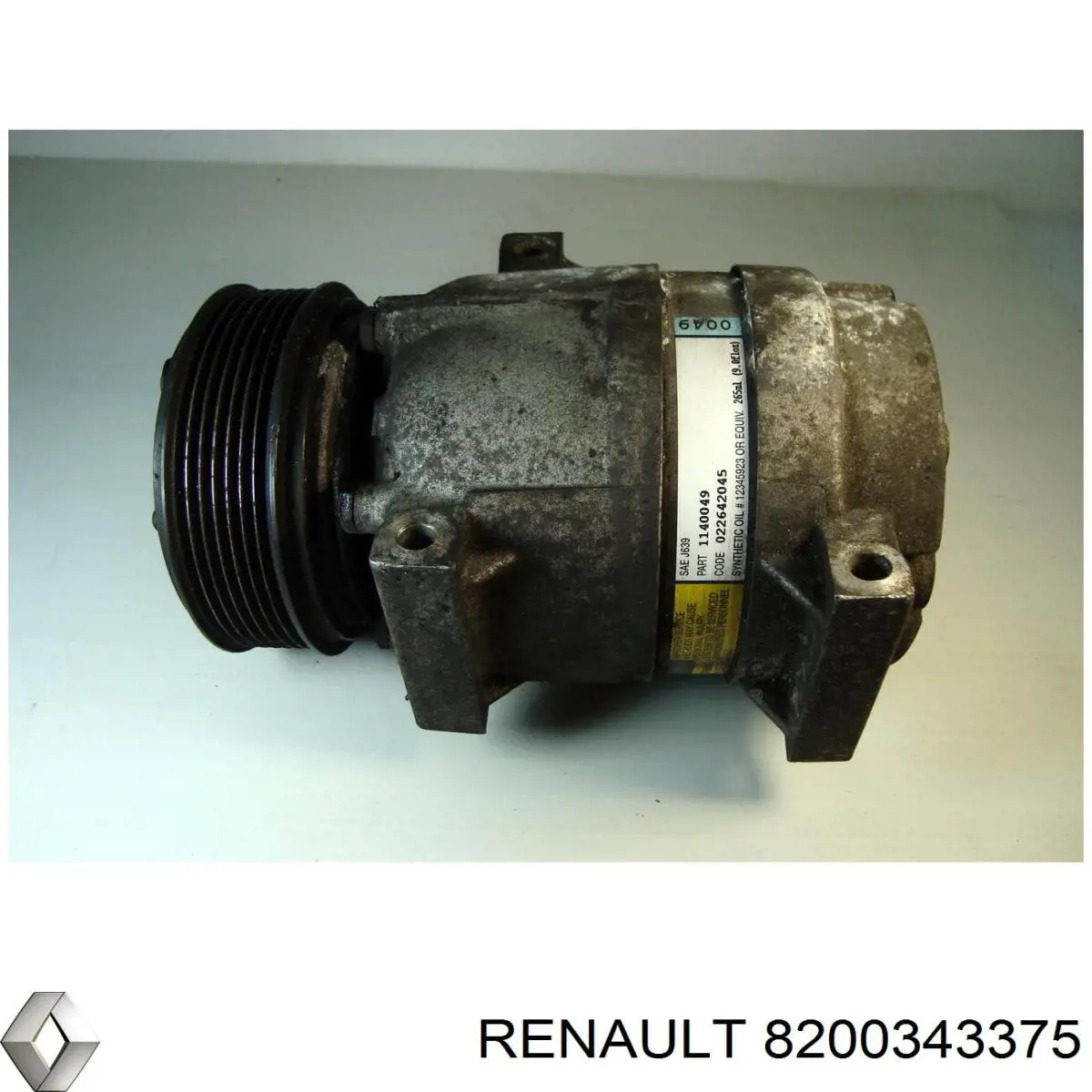 8200343375 Renault (RVI) компрессор кондиционера