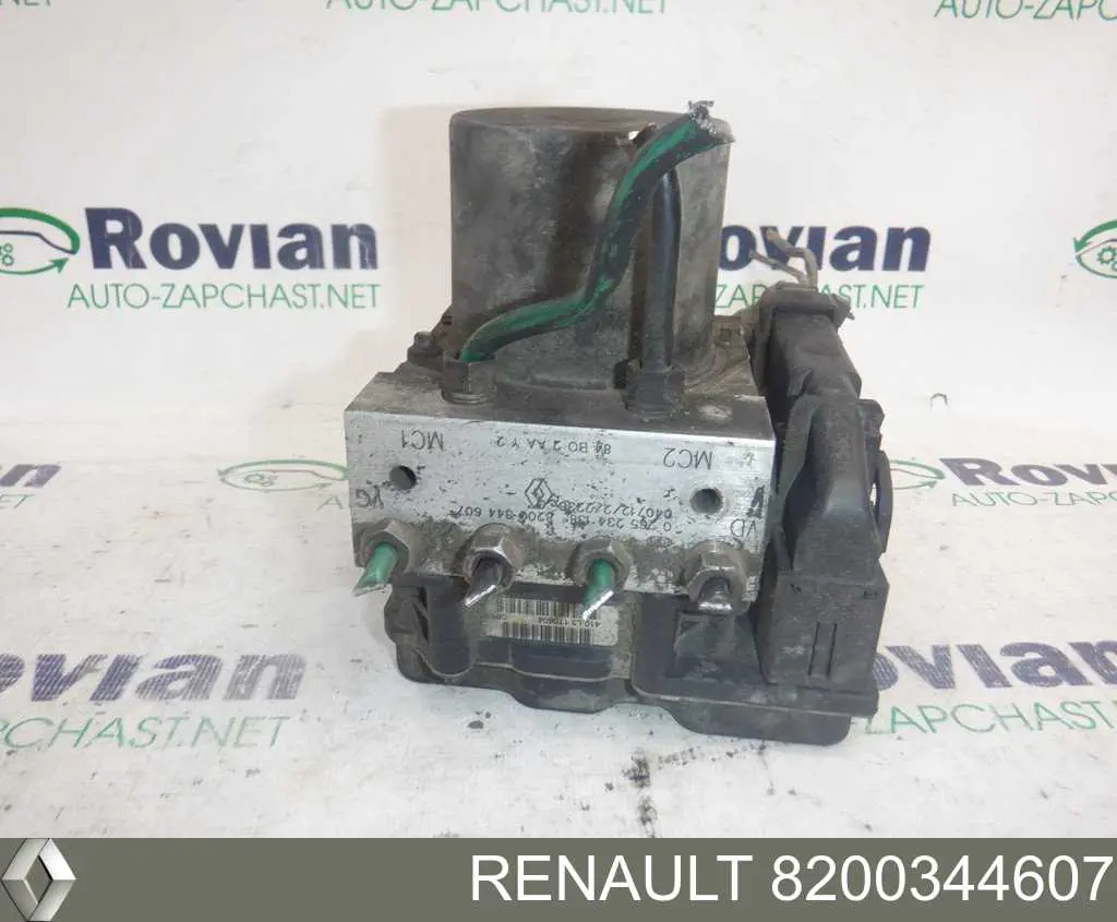 Блок управления АБС (ABS) гидравлический 8200344607 Renault (RVI)