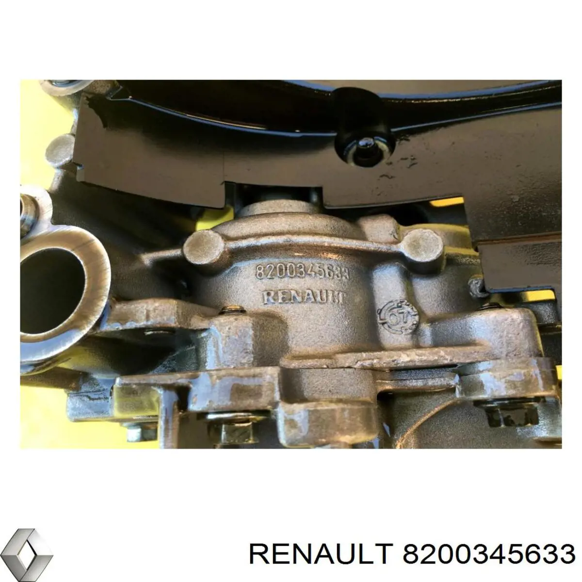 Масляный насос 8200345633 Renault (RVI)