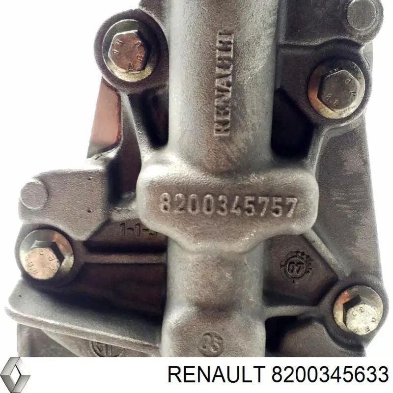 Купить 8200345633 Renault (RVI) Насос маслозакачивающий