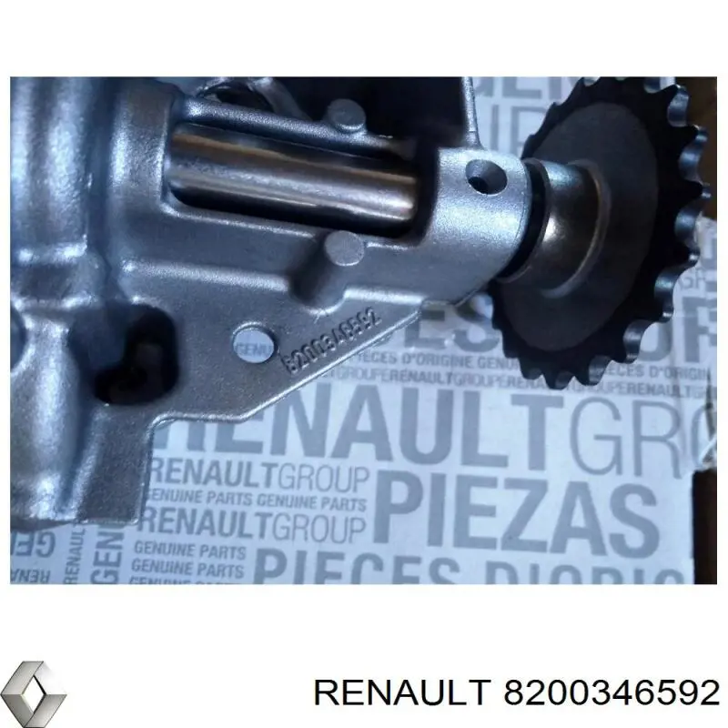 8200346592 Renault (RVI) Масляный насос двигателя