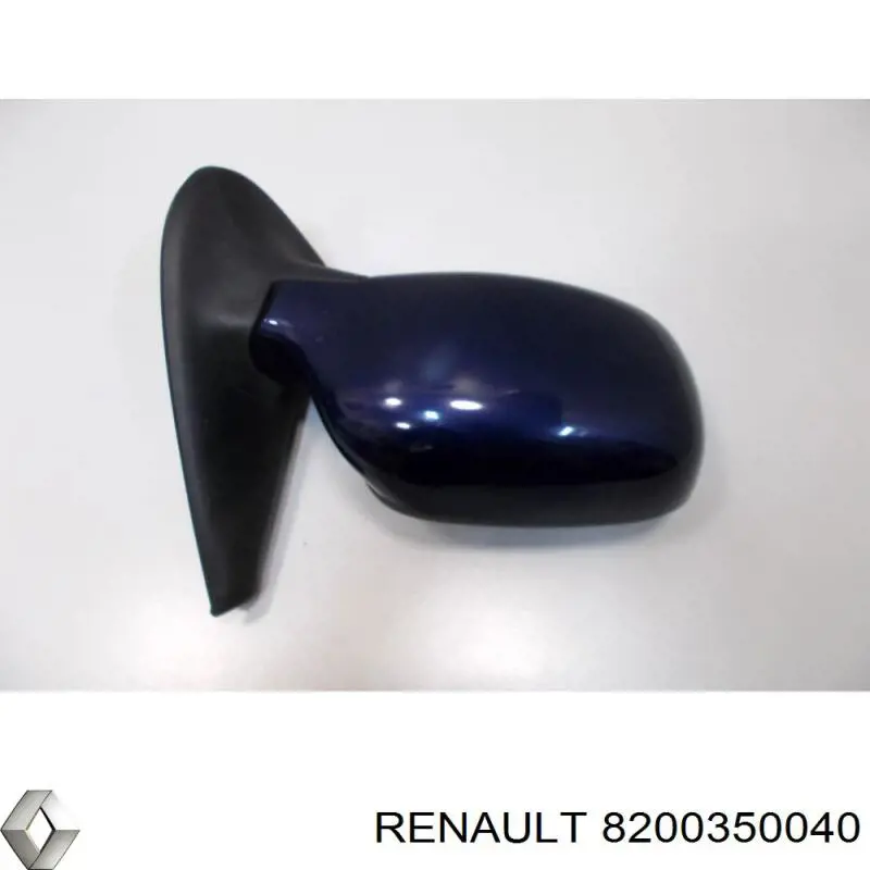 Стекло зеркала заднего вида, правого Renault (RVI) 8200350040 цена, от 32.98 USD