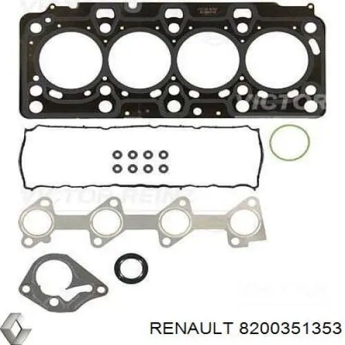 8200351353 Renault (RVI) прокладка гбц