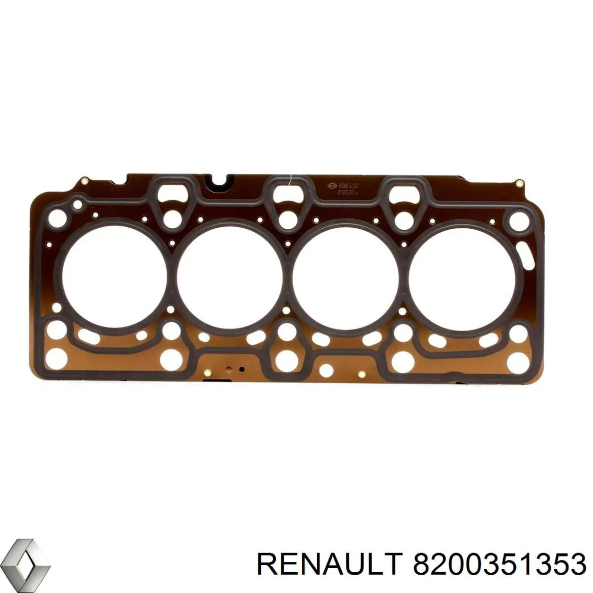 Купить 8200351353 Renault (RVI) Прокладка ГБЦ