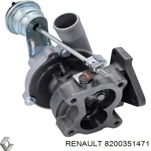 8200351471 Renault (RVI) турбина