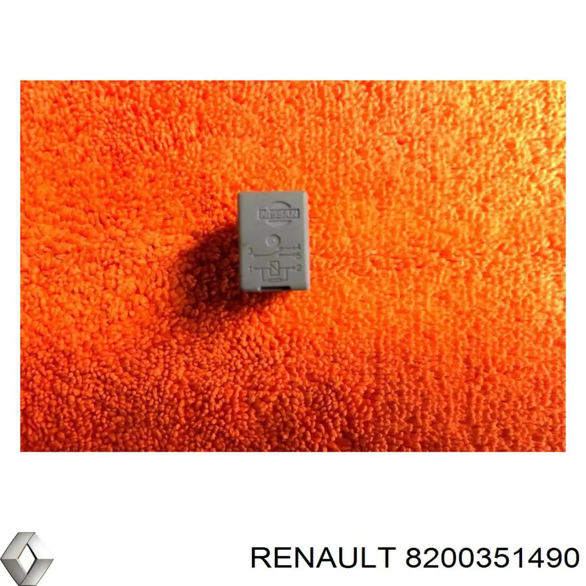 Реле противотуманной фары Renault (RVI) 8200351490 цена, от 3.27 USD