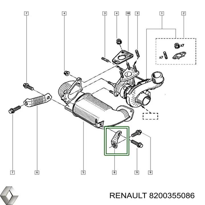  8200096674 Nissan