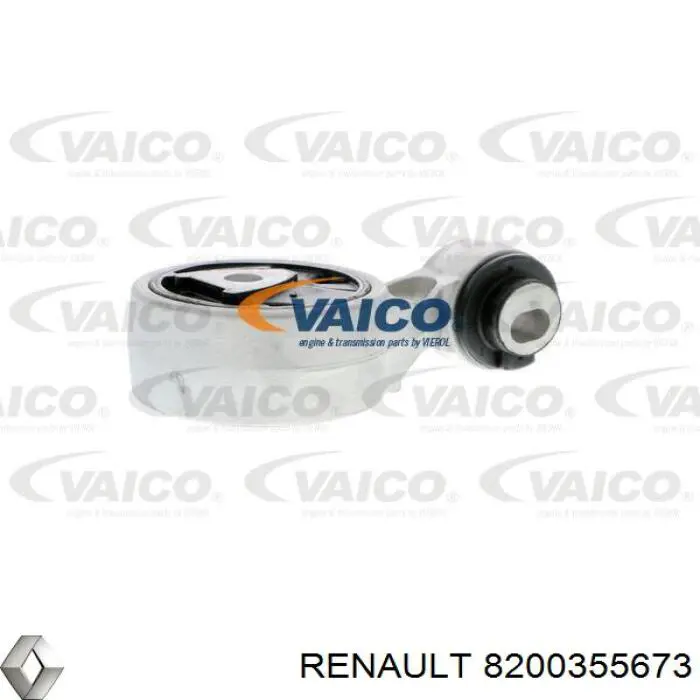 Подушка (опора) двигателя правая верхняя 8200355673 Renault (RVI)