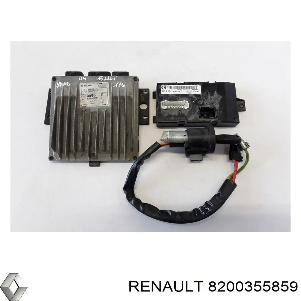 8200355859 Renault (RVI) Мозги двигателя