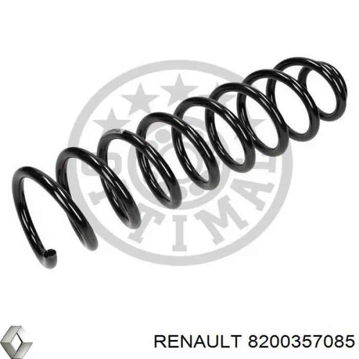 Купить 8200357085 Renault (RVI) Пружина подвески