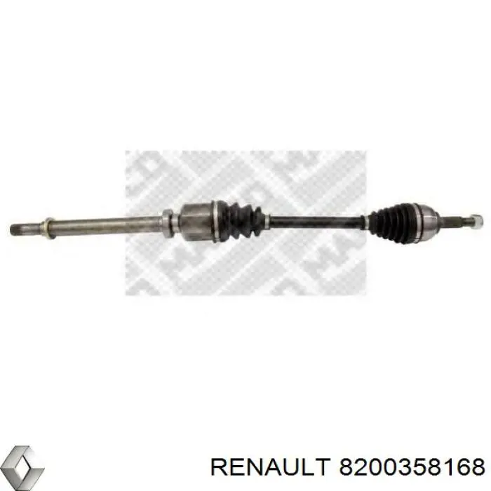 8200358168 Renault (RVI) полуось (привод передняя правая)