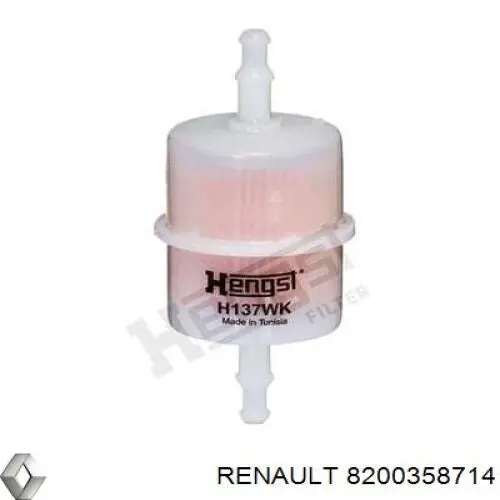 Фильтр топливный Renault (RVI) 8200358714