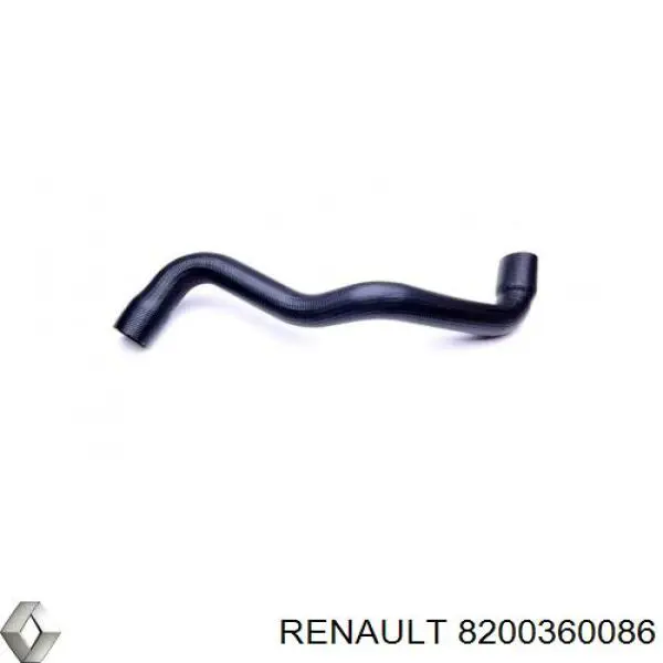 Mangueira (cano derivado) de intercooler para Renault Laguna (KG0)