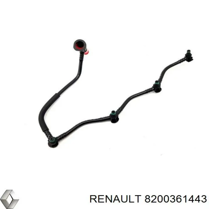 Tubo De Combustible Atras De Las Boquillas 8200361443 Renault (RVI)