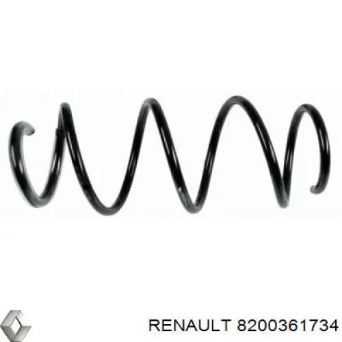 8200361734 Renault (RVI) Пружина передней подвески