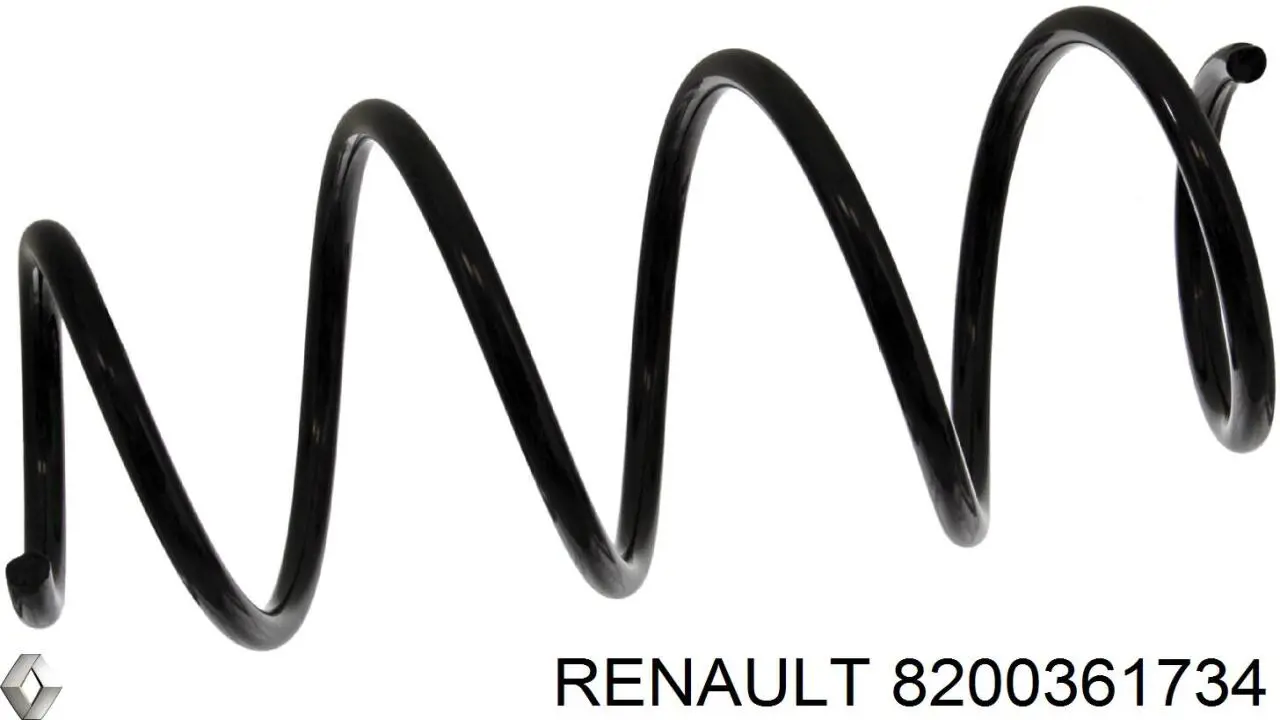 Купить 8200361734 Renault (RVI) Винтовая пружина подвеска