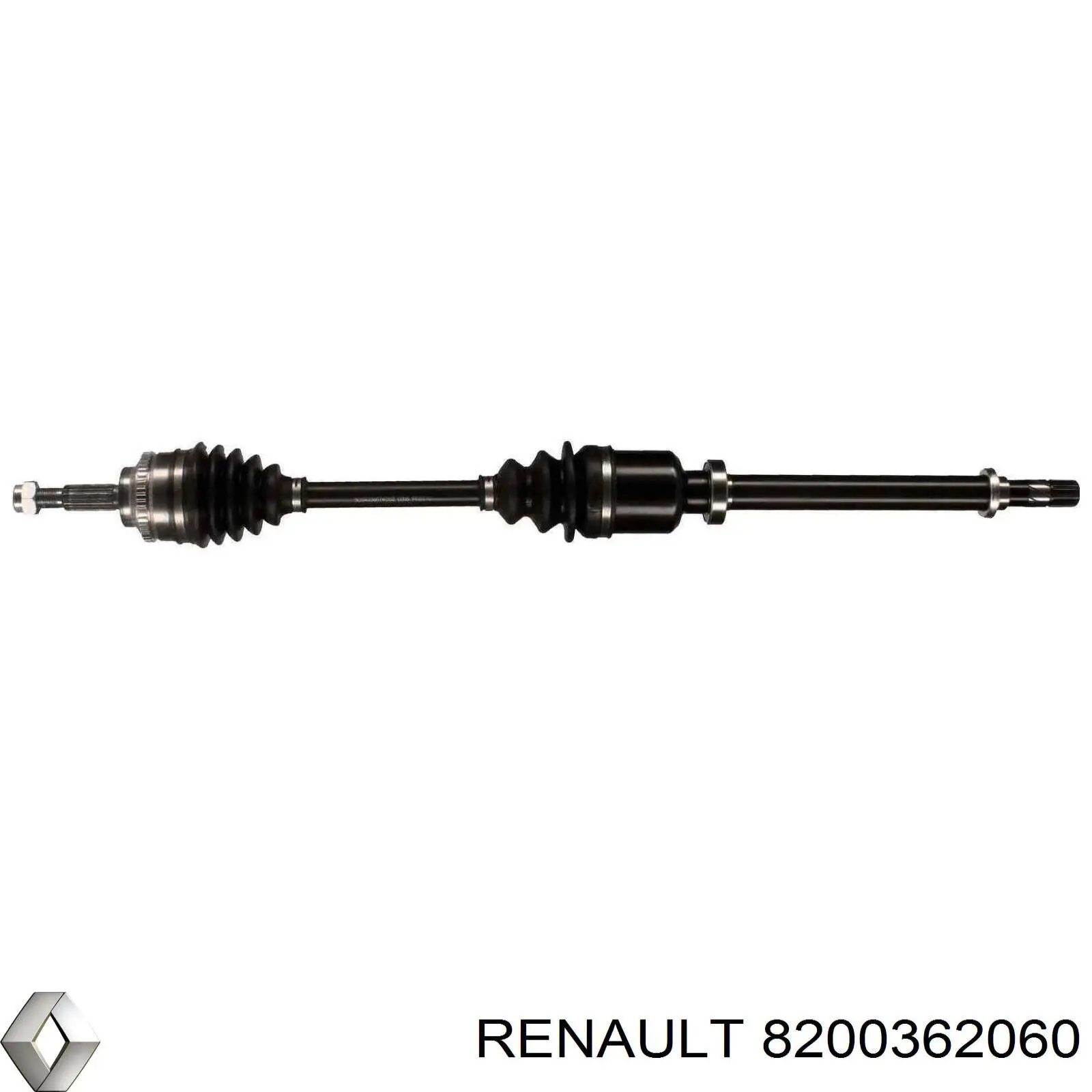 Привод передний правый Renault (RVI) 8200362060 цена, от 100.76 USD