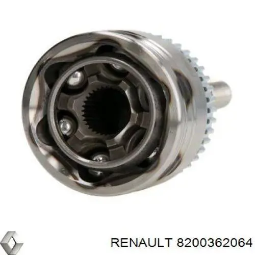 Semieixo (acionador) dianteiro direito Renault (RVI) 8200362064 preço, a partir de 88,73 USD