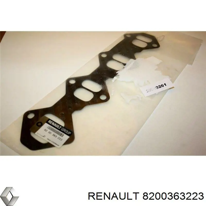 Прокладка впускного коллектора Renault (RVI) 8200363223