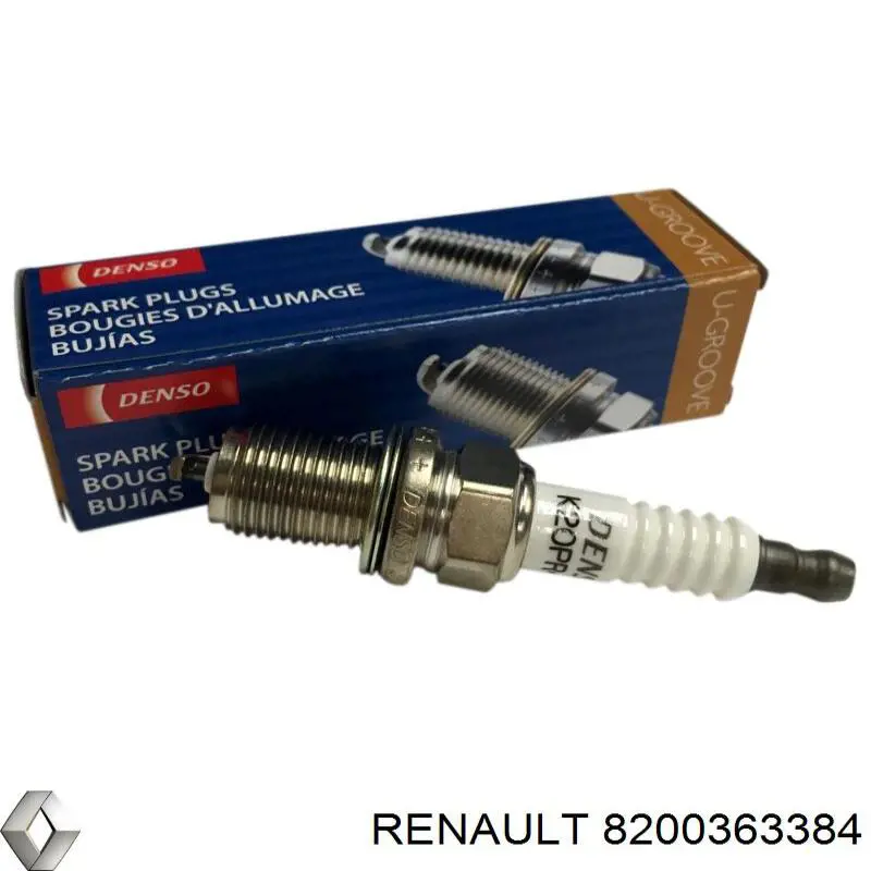 8200363384 Renault (RVI) Свечи зажигания