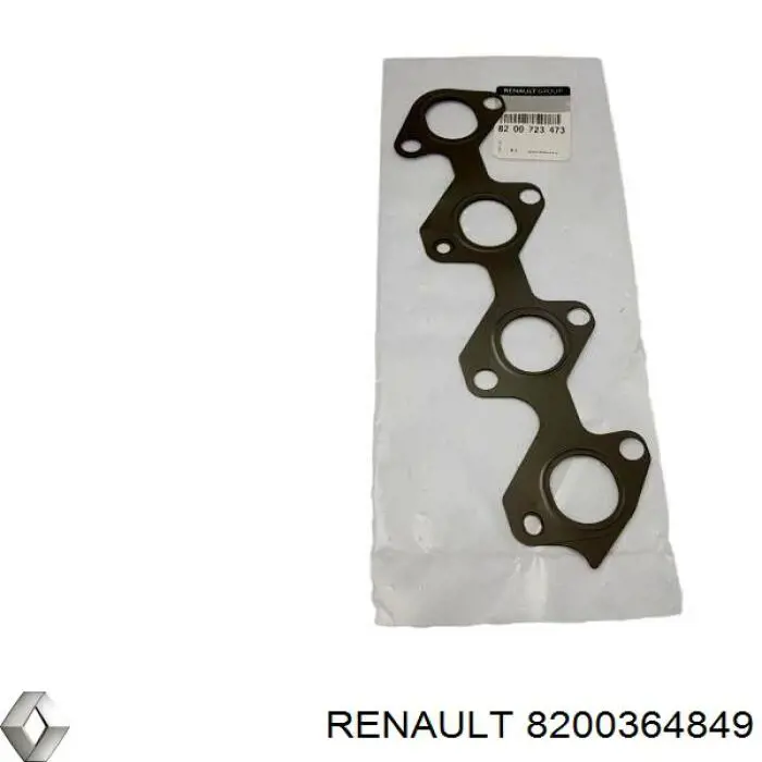 Прокладка коллектора 8200916652 Renault (RVI)