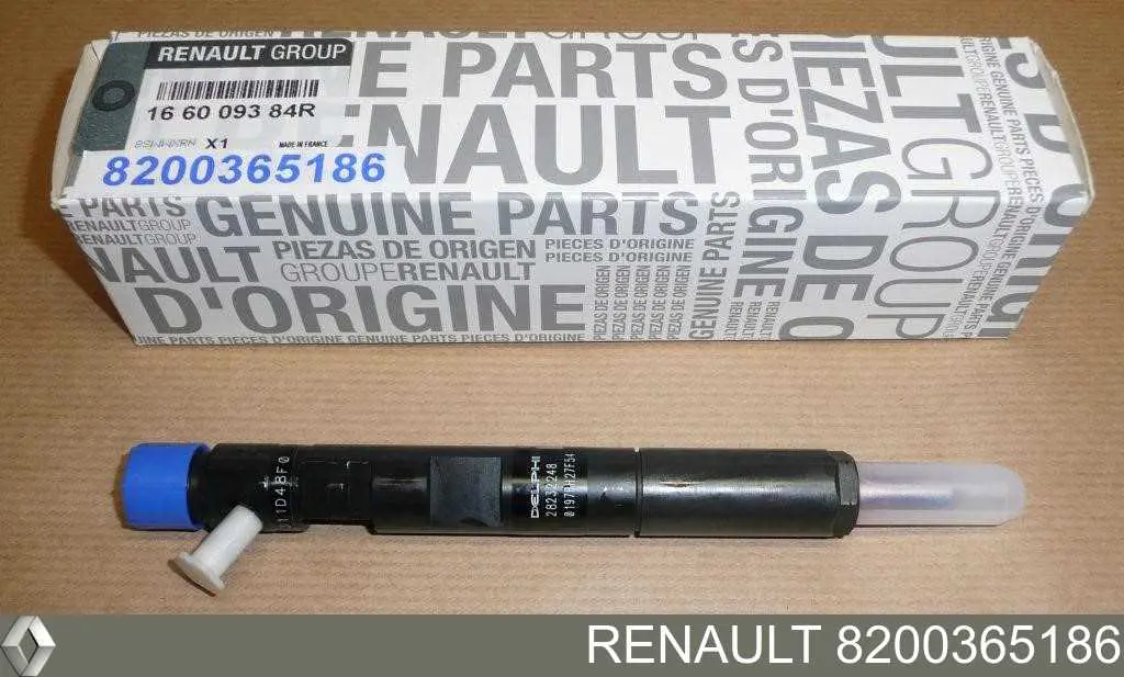 8200365186 Renault (RVI) injetor de injeção de combustível