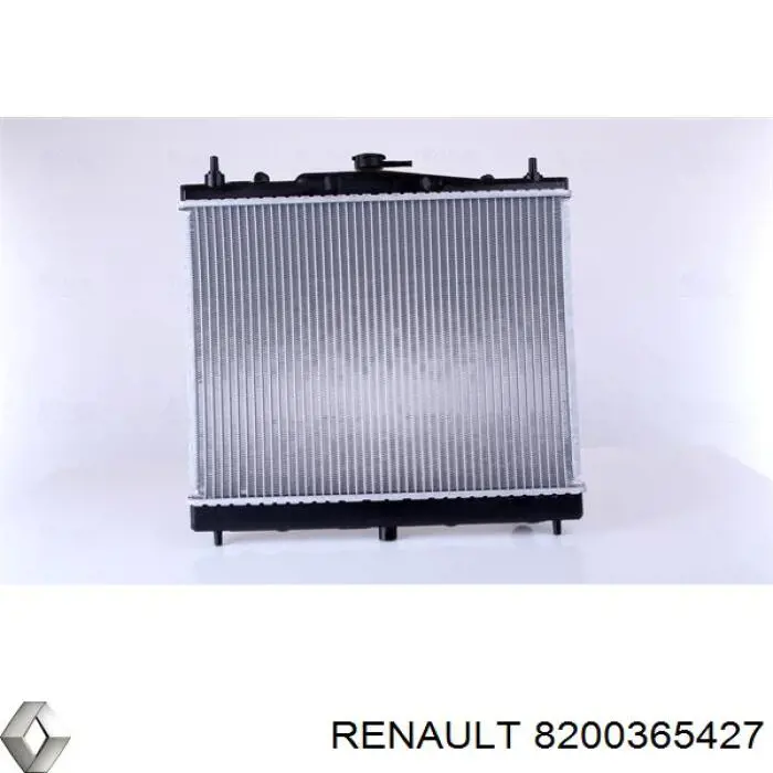 Купить 8200365427 Renault (RVI) Радиатор водяной