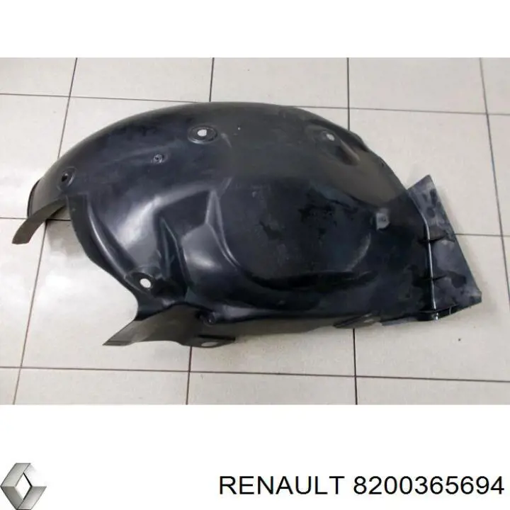 Подкрылок крыла переднего левый задний Renault (RVI) 8200365694 цена, от 17.75 USD