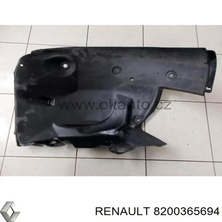 Купить 8200365694 Renault (RVI) Подкрылок крыла переднего левый задний