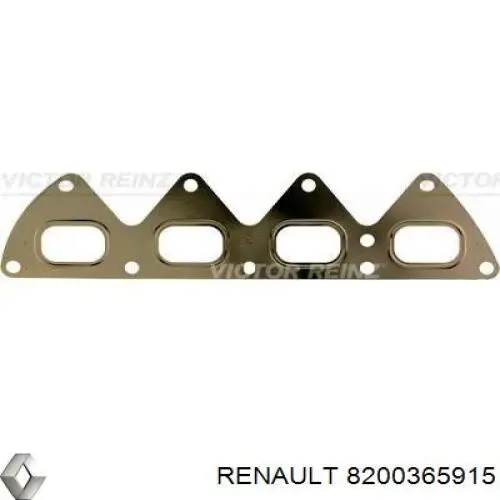 Прокладка выпускного коллектора Renault (RVI) 8200365915
