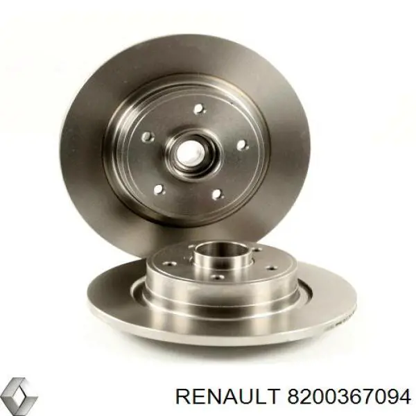 Задний тормозной диск Renault (RVI) 8200367094 цена, от 78.94 USD