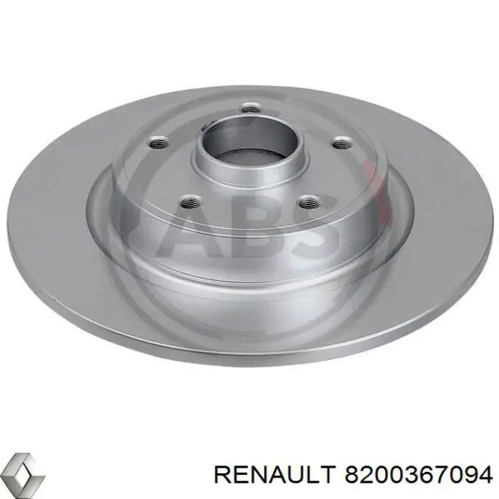 Купить 8200367094 Renault (RVI) Диск тормозной задний
