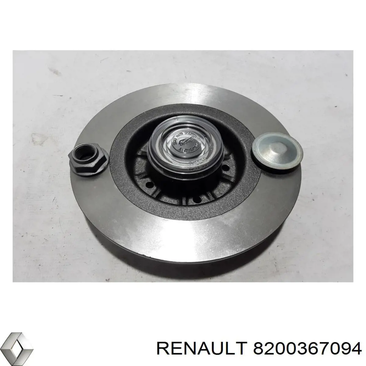 Тормозные диски 8200367094 Renault (RVI)