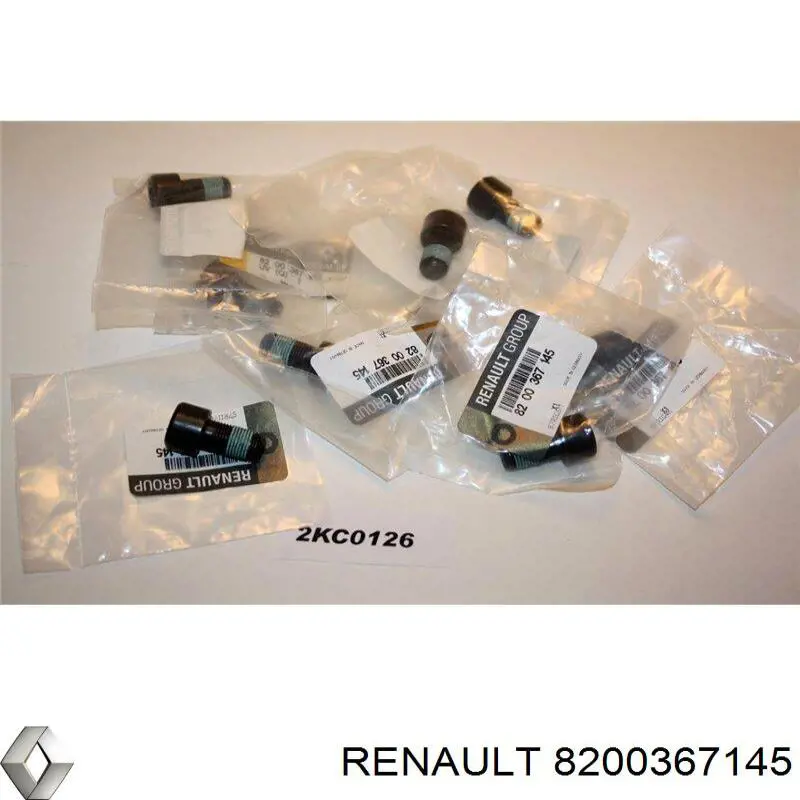 Болт крепления маховика на Renault Megane II 