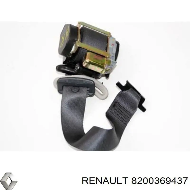 Ремень безопасности задний правый 8200369437 Renault (RVI)