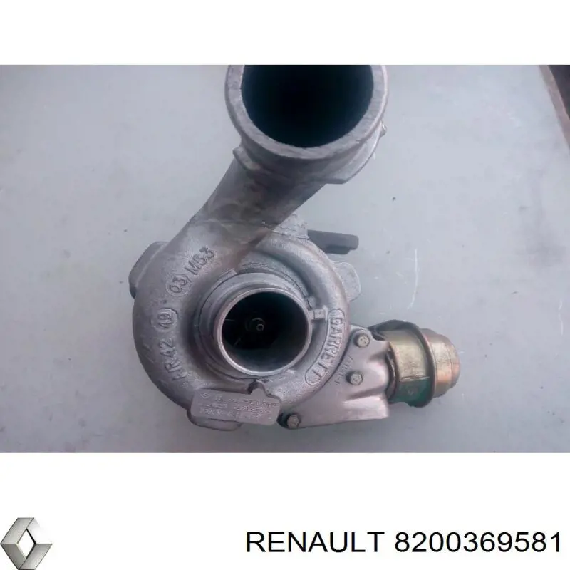 Turbocompresor 8200369581 Renault (RVI)