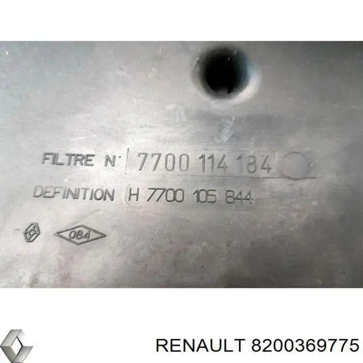 Купить 8200369775 Renault (RVI) Корпус воздушного фильтра
