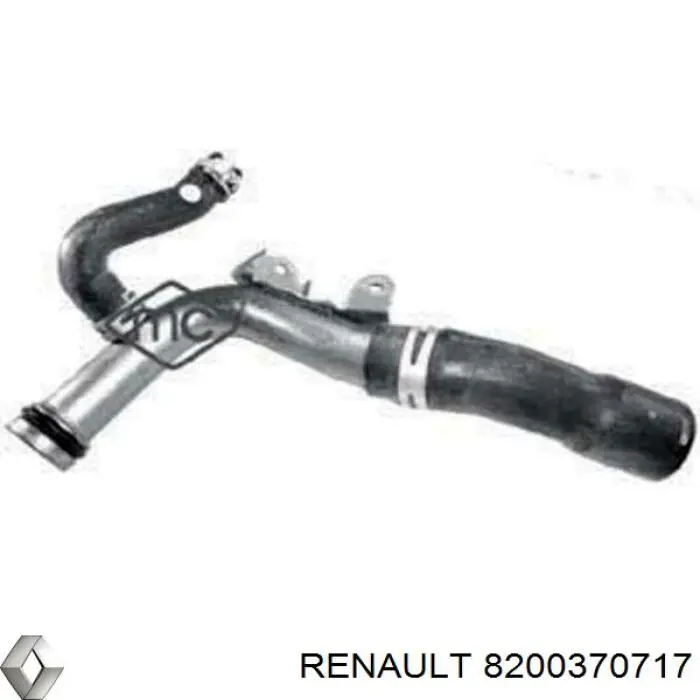 Manguera (conducto) del sistema de refrigeración 8200370717 Renault (RVI)