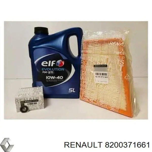 Filtro de ar Renault (RVI) 8200371661