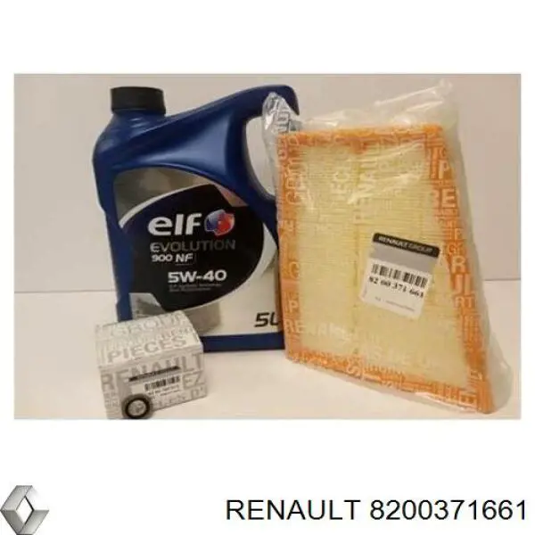 8200371661 Renault (RVI) Filtro de ar