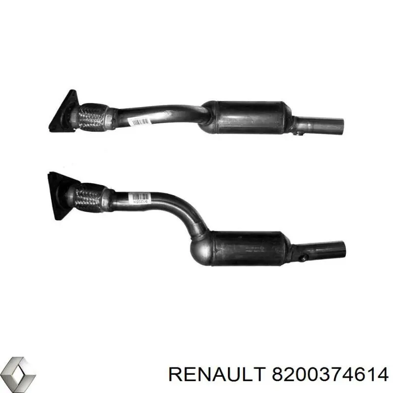 Приёмная труба 8200374614 Renault (RVI)