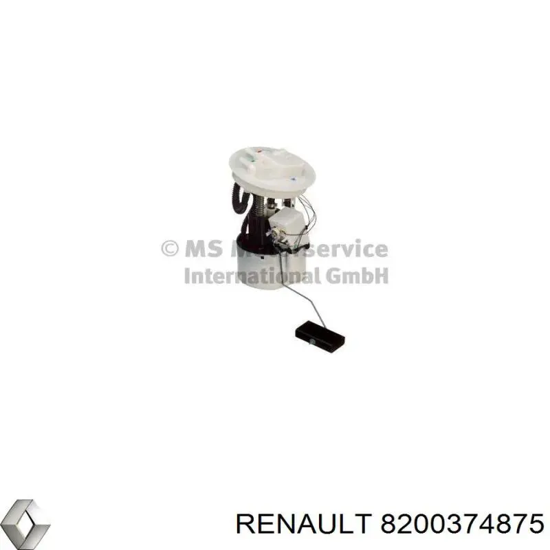 Клапан EGR, рециркуляции газов Renault (RVI) 8200374875