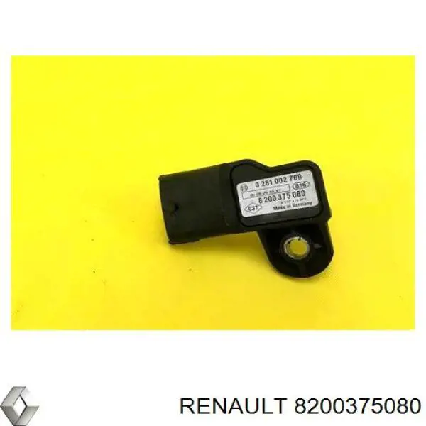 Датчик давления во впускном коллекторе, MAP 8200375080 Renault (RVI)