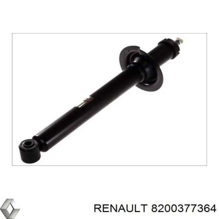 8671020222 Renault (RVI) amortecedor traseiro