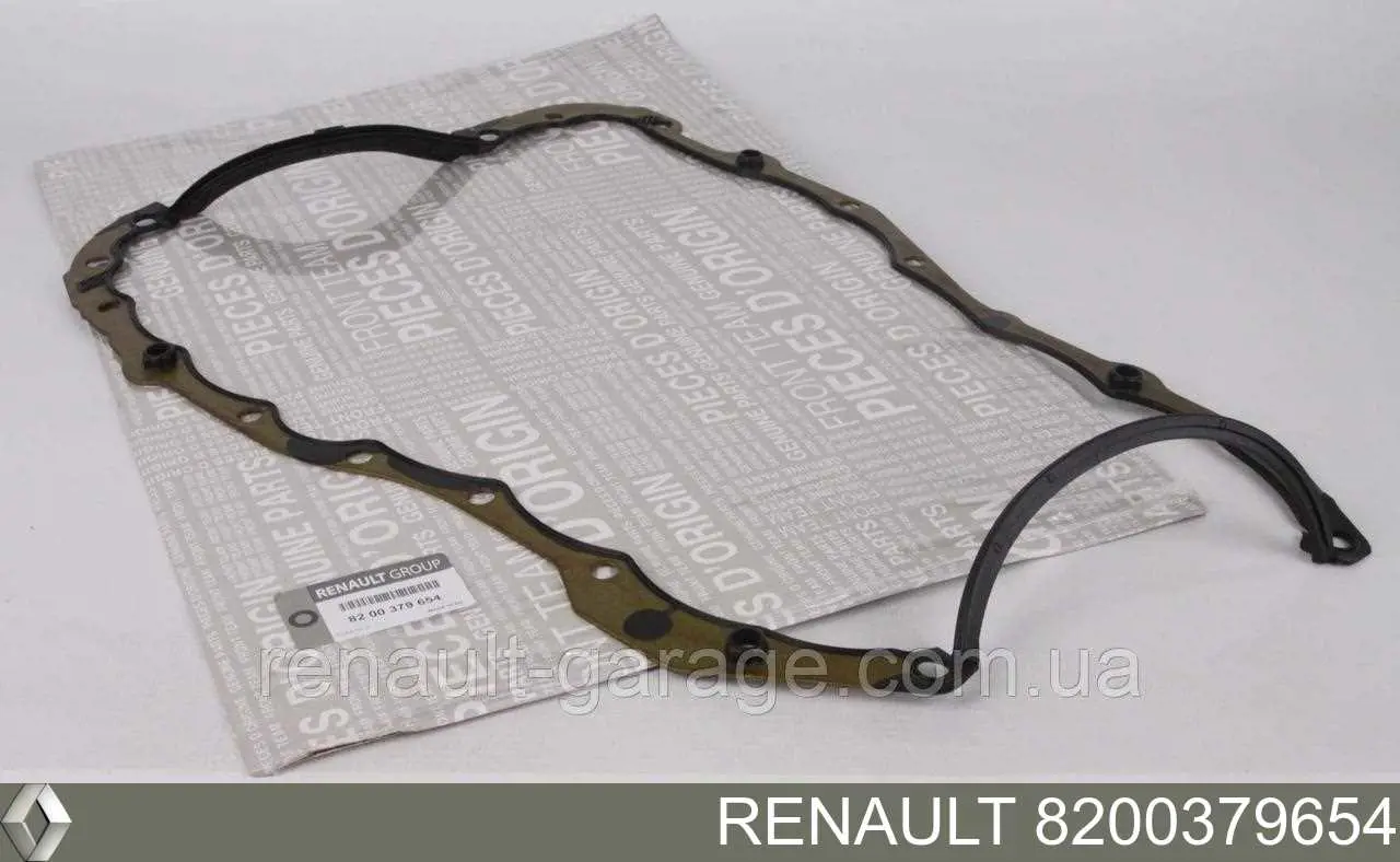 Купить 8200379654 Renault (RVI) Прокладка поддона картера